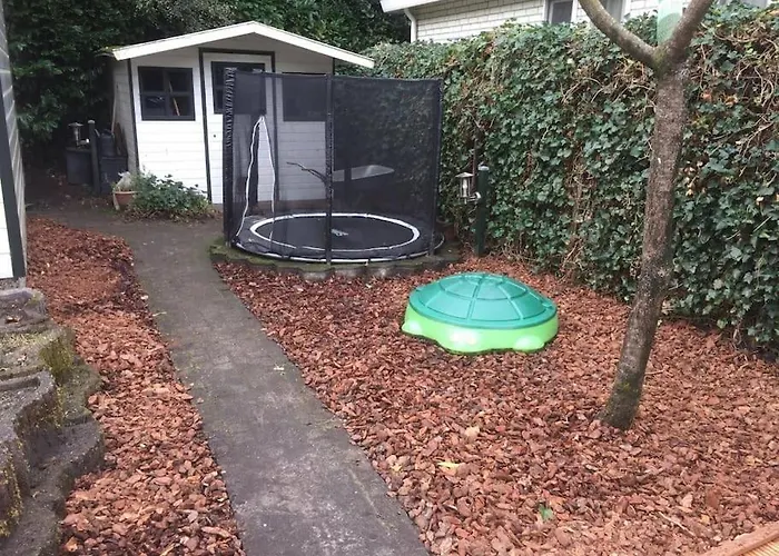 Dağ evi Forest Even Lekker Weg. Putten