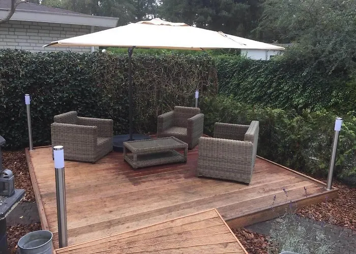 Dağ evi Forest Even Lekker Weg. Putten