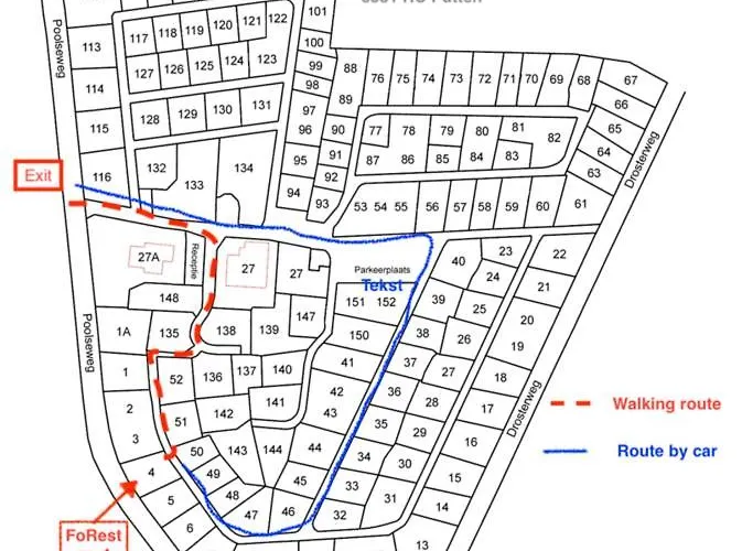 Forest Even Lekker Weg. Шале